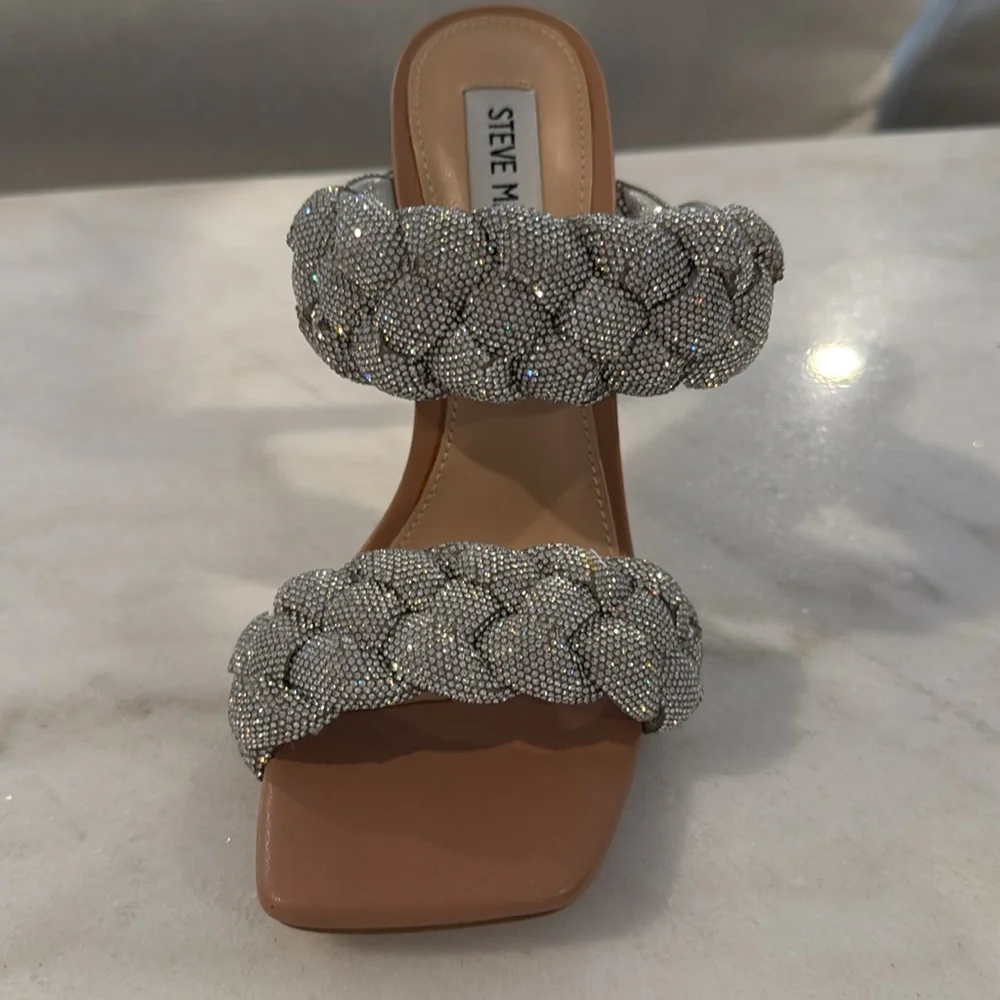 Steve Madden rhinestone heals - Picture 3 of 6